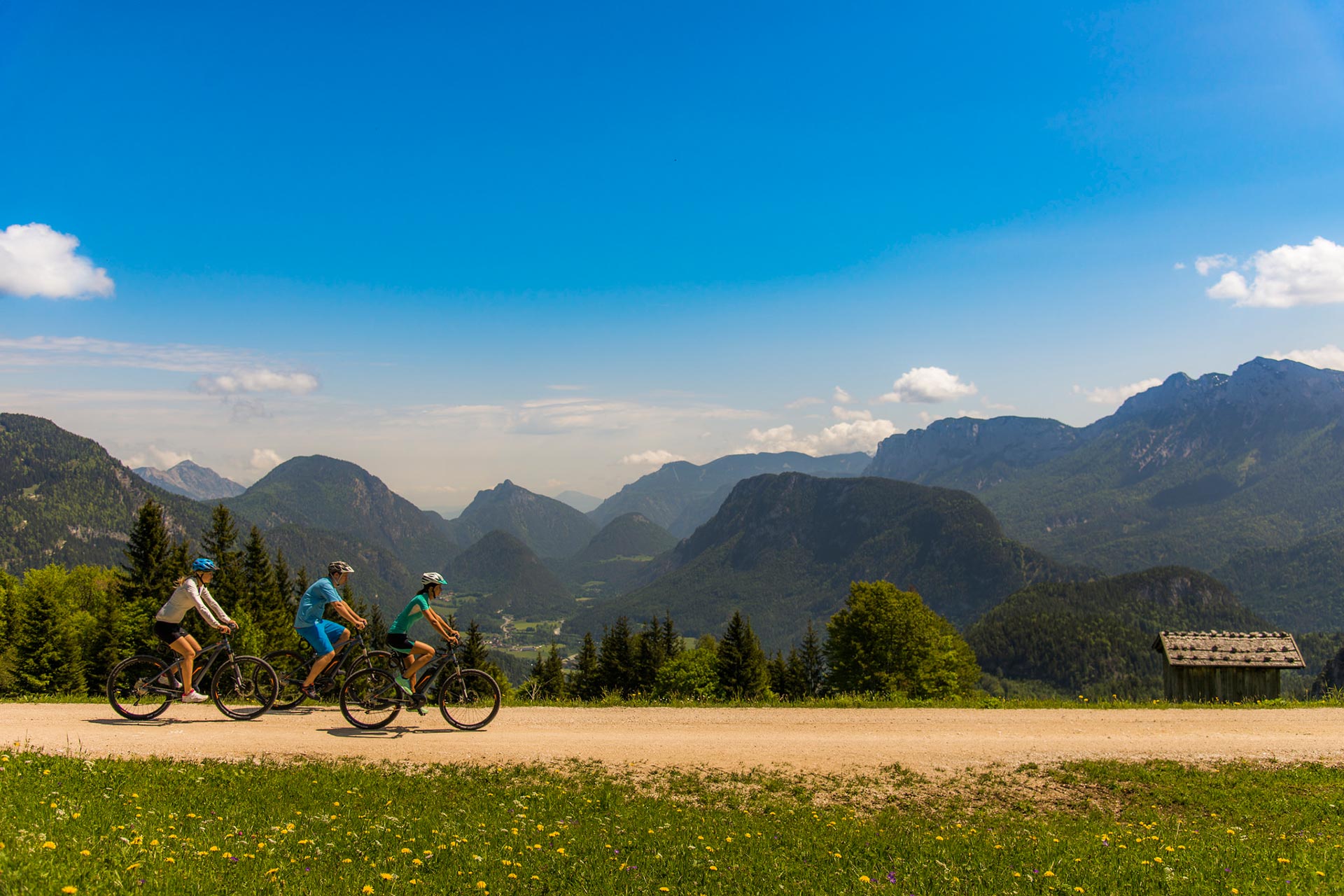 Radfahren Salzburger Saalachtal