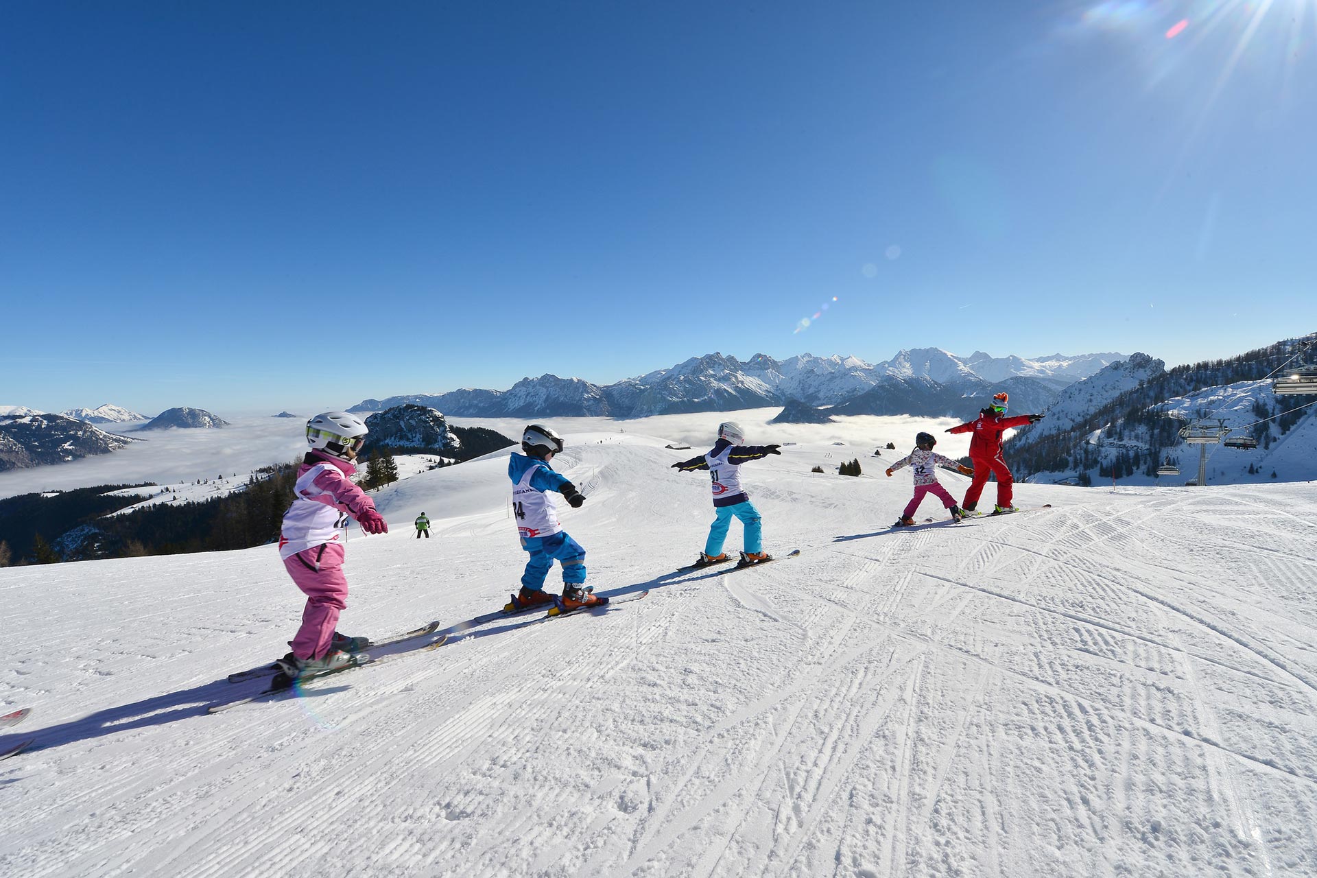 Skifahren Lofer Almenwelt